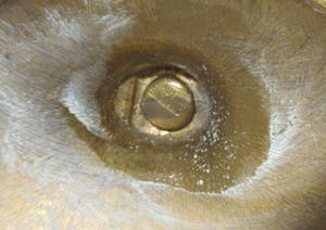 Niet of onleesbaar gesigneerd - Antieke Engelse Messing kandelaar kopen? Bied vanaf 1!