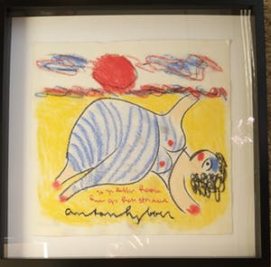 Anton Heyboer - Baddame op het strand kopen? Bied vanaf 325!