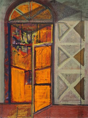 Bert van Zelm - Zonder titel | Acryl op papier kopen? Bied vanaf 45!