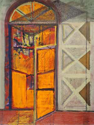 Bert van Zelm - Zonder titel | Acryl op papier verkocht voor € 45!