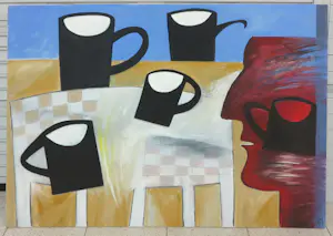 Philip Vencken - Olieverf op doek, Dag klaas (Groot) kopen? Bied vanaf 70!