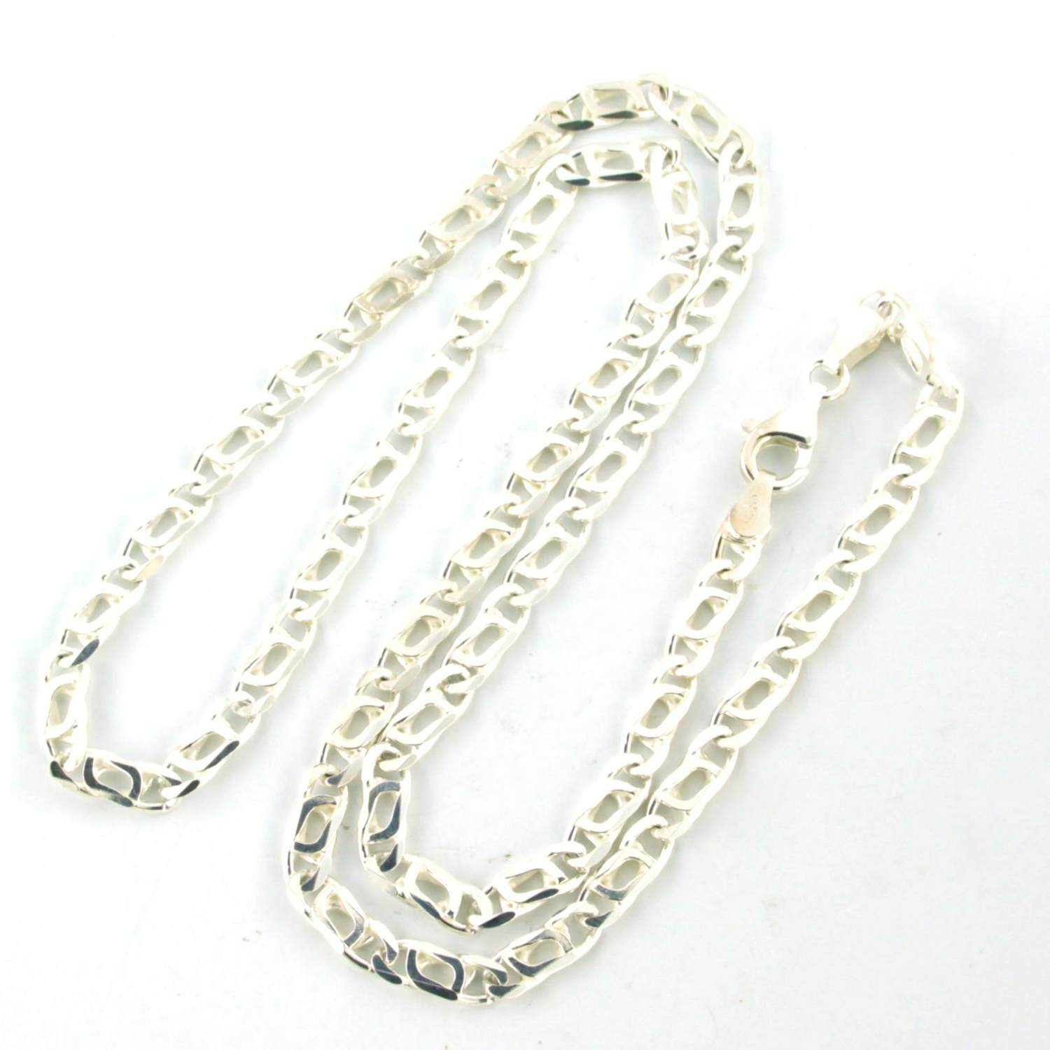 Zilveren collier – 60 cm lang - 11.4 gram kopen? Bied vanaf 85!