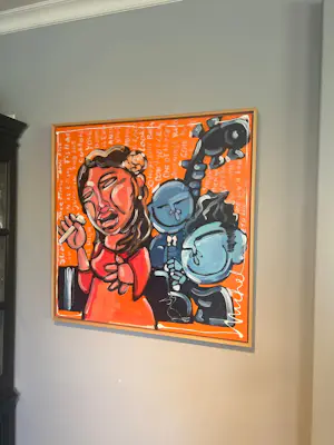 Michel Tijsterman - Schilderij , staat: zeer goed kopen? Bied vanaf 500!