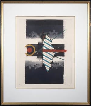 Tuvia Beeri - Ets en aquatint, Zonder titel - Ingelijst kopen? Bied vanaf 10!