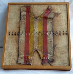 Enric Adsera Riba - Profiel-kunstwerk / Paneel, Gemengde techniek , “Voetbalshirt” kopen? Bied vanaf 100!