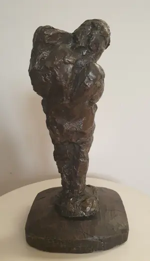 Brons (Onbekend) - Beeld steen- of reliekdrager kopen? Bied vanaf 55!