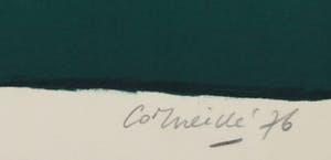 Corneille - Litho, Autoportrait au crâne Mexicain kopen? Bied vanaf 1!