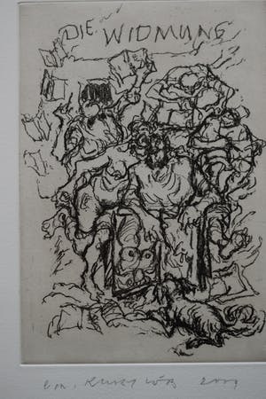 Kurt Lob - Ets - Die Widmung kopen? Bied vanaf 60!