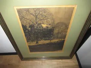 Cornelis Brandenburg - SPIEGEL GRACHT AMSTERDAM IN DE WINTER kaufen? Bieten Sie von 40!