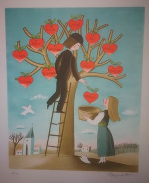 Raymond Peynet - Liefdesboom. kopen? Bied vanaf 1!