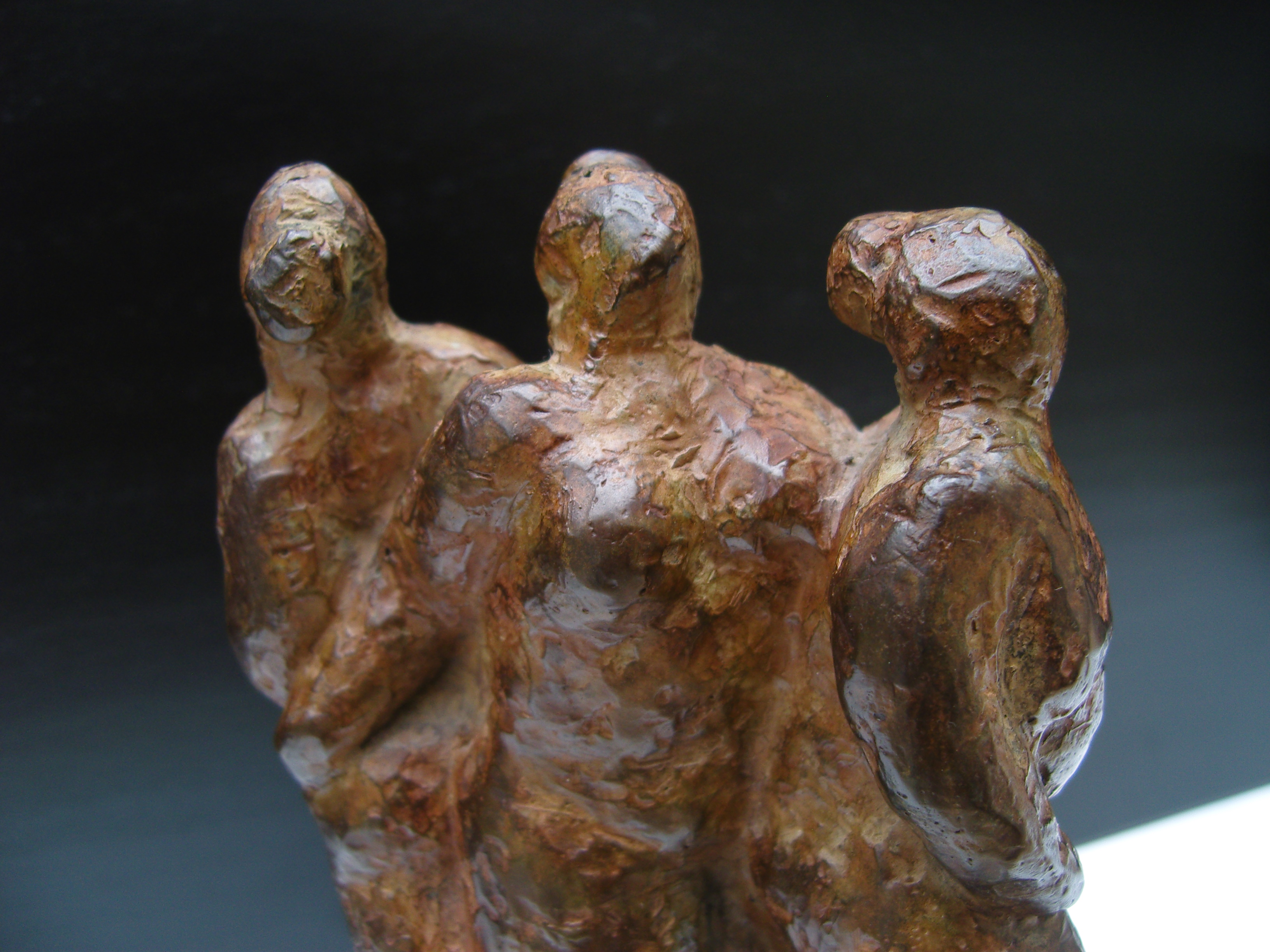 Brons (Onbekend) - Beeldengroep drie naakte dames kopen? Bied vanaf 300!