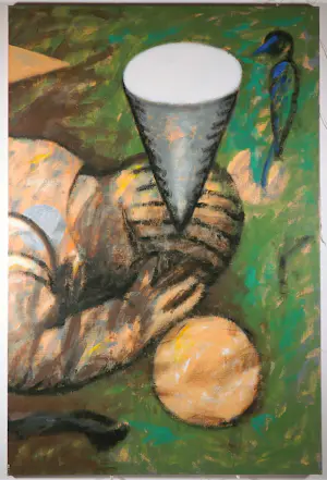 Ton Klop - Acryl op doek, Zonder titel (drieluik) Zeer groot kopen? Bied vanaf 150!