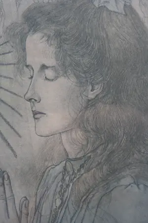 Niet of onleesbaar gesigneerd - Jan T. Toorop Ingekleurde Isografie-Lithografie-Ava Maria kopen? Bied vanaf 1!