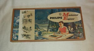 Curiosa - Vintage bouwdoos Philips 1966 Mechanical Engineering kopen? Bied vanaf 30!
