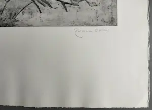 Jeanne Bieruma Oosting - het nest - gesigneerde ets kopen? Bied vanaf 399!