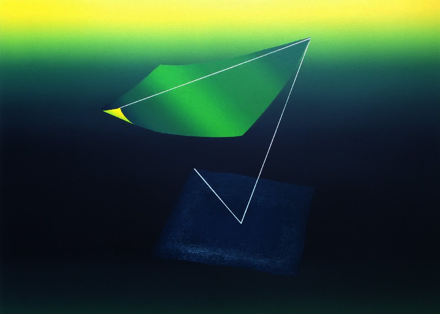 Kenji Nagai - Harmonisch abstract, zeefdruk (groot) kopen? Bied vanaf 80!