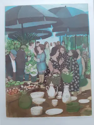 Willy Belinfante - Ets, Markt in Limoges kopen? Bied vanaf 70!