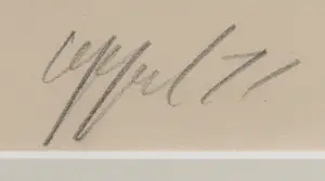 Karel Appel - Ingelijste kleuren litho: 'Donkey' - 1971(groot werk!) kopen? Bied vanaf 1250!