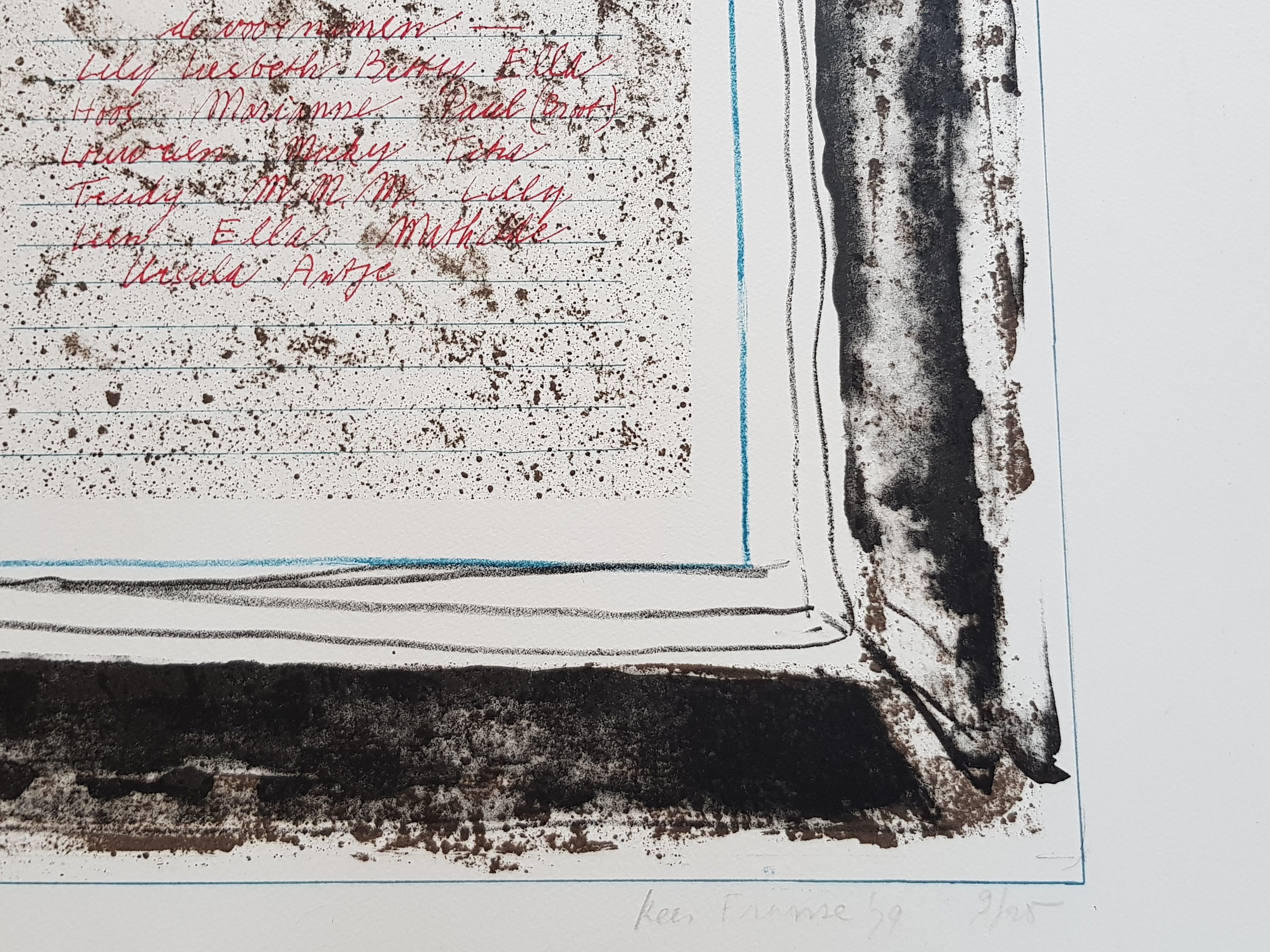 Kees Franse - drie litho,s - gesigneerd & gedateerd kopen? Bied vanaf 50!