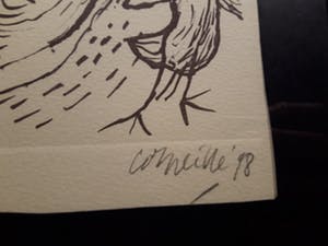 Corneille - litho, oplage 99 stuks, gesigneerd, gedateerd en ingelijst kopen? Bied vanaf 100!