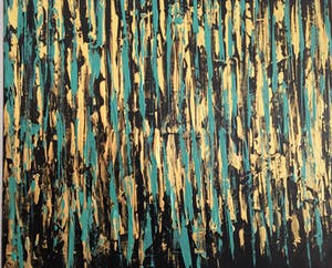 John Foppen - City Vieuw By Night .....# K06. XL. Diptych . GROOT. kopen? Bied vanaf 169!