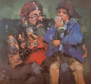 Rob Houdijk - Rob Houdijk - Giclee De Hell's Angel 10 jaar later kopen? Bied vanaf 25!