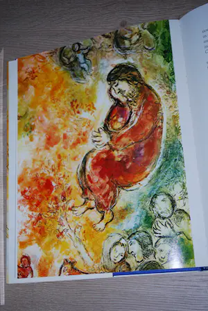 Marc Chagall - Litho * Levi * in kunstboek-+-extra: werk uit 1962, in beperkte oplage kopen? Bied vanaf 75!