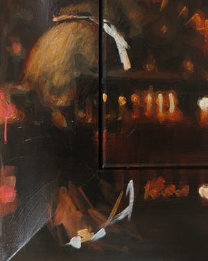 Peter Donkersloot - Acryl op doek, Scarface - Ingelijst (Zeer groot) kopen? Bied vanaf 600!