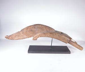 Dogon - Lot van houten slot en beeld kopen? Bied vanaf 1!