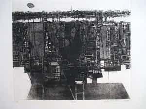 Roger Chailloux - Ets "Ville" uit kleine oplage verkocht voor € 50!