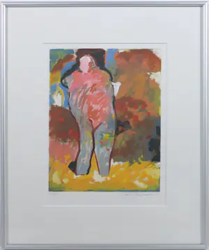 Michel van Overbeeke - Jan Sierhuis, en anderen! SET van 8 kleine ingelijste werken kopen? Bied vanaf 100!