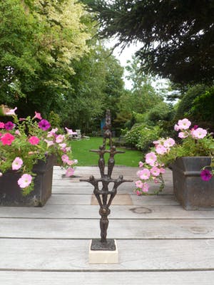 John Bier - De acrobaten trapeze-groot beeld. kopen? Bied vanaf 129!