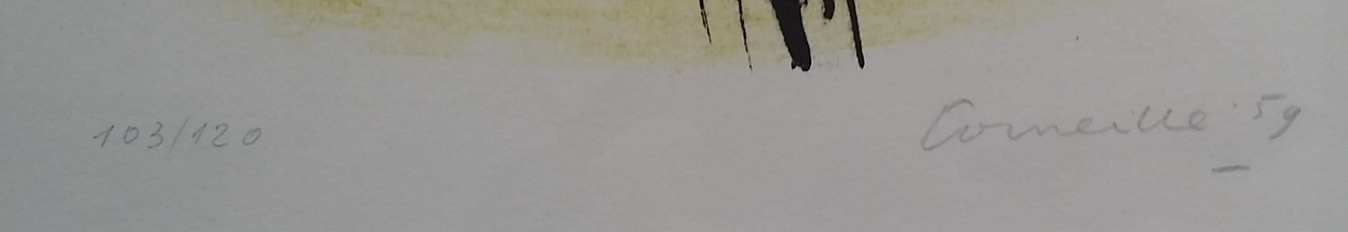 Corneille - Litho uit 1959 - slechts120 oplage kopen? Bied vanaf 425!