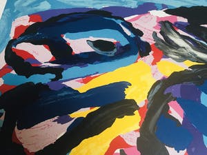 Karel Appel - 3 faces like clouds kopen? Bied vanaf 390!