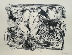 Asger Jorn - Lithografie, Abstracte compositie, Kunstenaarsexemplaar. EA kopen? Bied vanaf 1200!