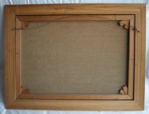 Niet of onleesbaar gesigneerd - Olieverf op doek , Havengezicht, Rotterdam? – ingelijst & gesigneerd kopen? Bied vanaf 1!