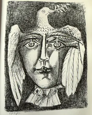 Pablo Picasso - "La Presse". kopen? Bied vanaf 29!