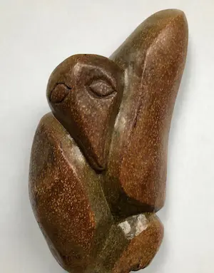 Niet of onleesbaar gesigneerd - Abstract Beeld Vogel ( Zwaar 25 Kilo ) - Steen kopen? Bied vanaf 1!
