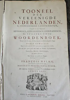Antiquarisch Boek - Tooneel Der Vereenigde Nederlanden (deel 1 & 2) kopen? Bied vanaf 75!
