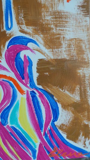 Elena Polyakova - Liggend in het zand kopen? Bied vanaf 135!