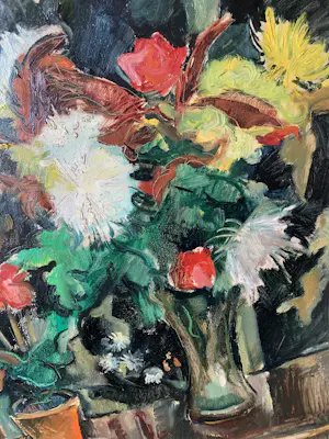Pieter Defesche - Bloemstilleven Unica 1943‼️ kopen? Bied vanaf 150!