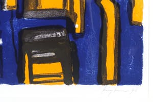 Theo Kuijpers - Zeefdruk, Zonder titel - Ingelijst kopen? Bied vanaf 50!