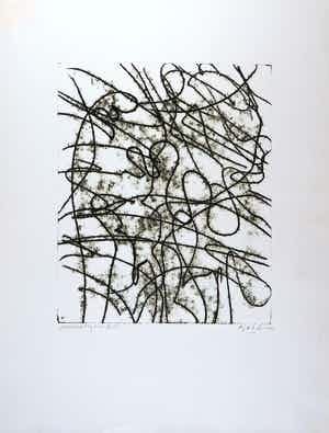 Jules Bekker - Monotype, Zonder Titel verkocht voor € 40!