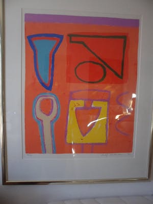 Dolf Verlinden - Zeefdruk. Titel, "AHC" kopen? Bied vanaf 80!