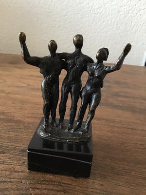 Curiosa - Onbekend, beeldje vriendschap, gemerkt kopen? Bied vanaf 1!