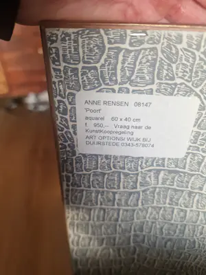 Anne Rensen - Poort kopen? Bied vanaf 50!