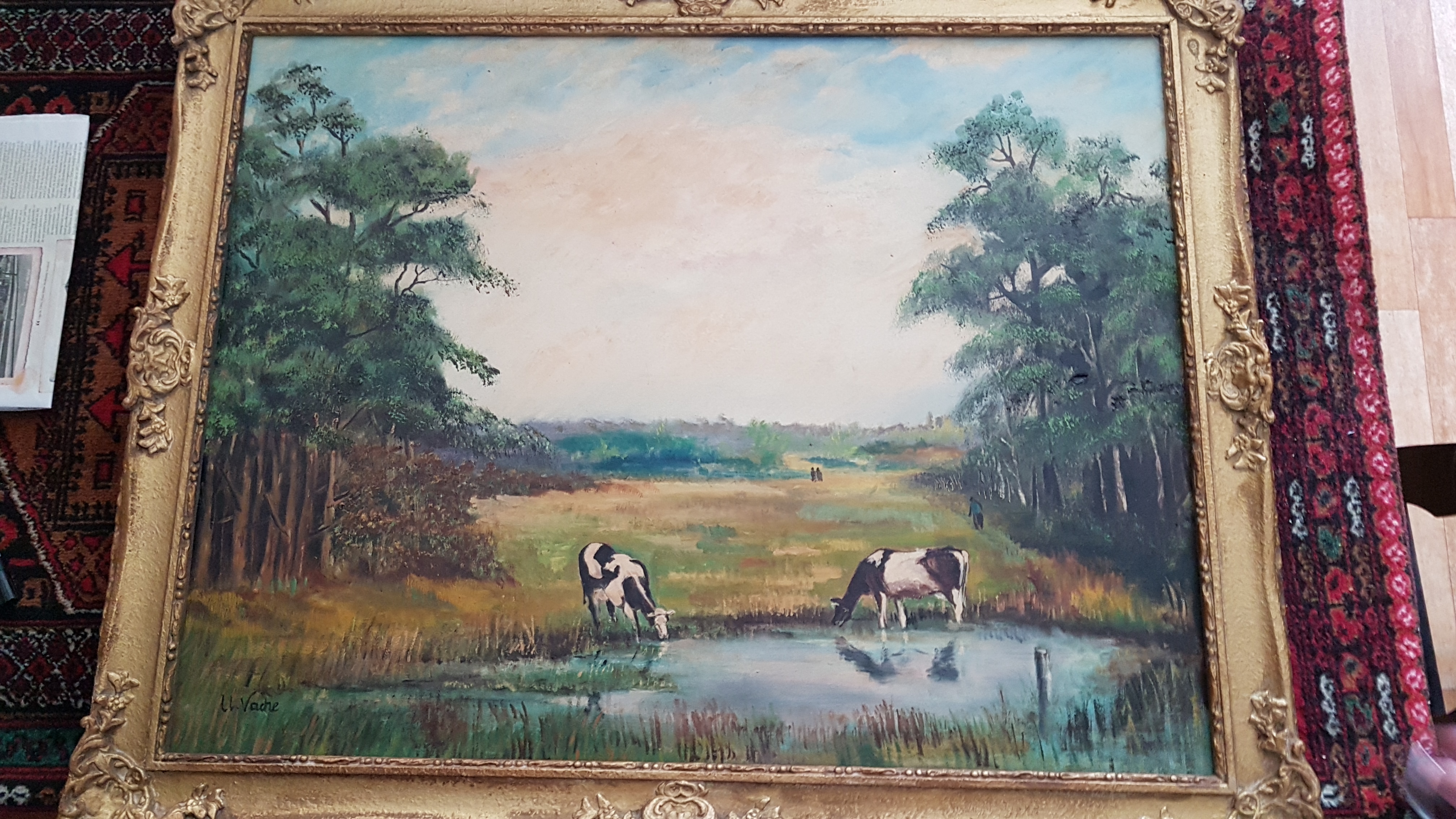 Niet of onleesbaar gesigneerd - Koeien  kopen? Bied vanaf 1!