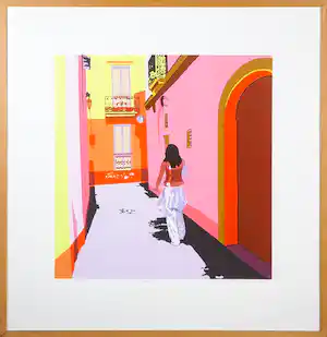 Marco Kooiman - Zeefdruk, Gallipoli - Ingelijst vendu pour 40€ !