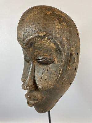 Lulua - 210947 - old African Lulua mask - Congo. kopen? Bied vanaf 45!