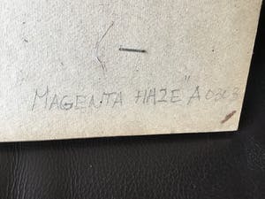 Piero Fassoni - Magenta Haze kopen? Bied vanaf 500!